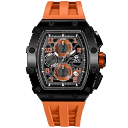 Tsar Bomba TB8204Q-12 Mens Watch Elementar Chronograph 44mm 5ATM