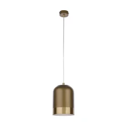 Jupiter 1648 - luster na sajli DIXON 1xE27/60W/230V mesing/bela