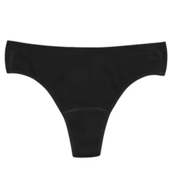 Imse Black Menstrual Thong - Very Light Flow M