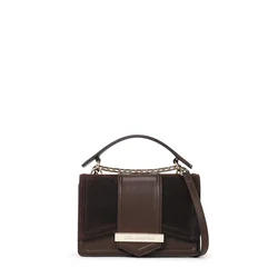 Karl Lagerfeld Torba za čez ramo umbra/temno rjava