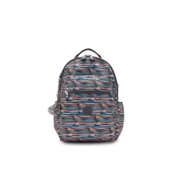 KIPLING Nahrbtnik Seoul cijansko modra/temno modra/mauve/oranžna