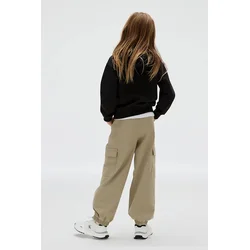 Calvin Klein Jeans Majica črna/bela