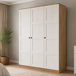 Hanah Home ormar Loren 1600-229, 135,8 cm, beli / orah