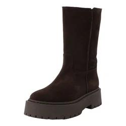 STEVE MADDEN Gležnarji Soleil temno rjava