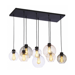 Luster na sajli CUBUS 6xE27/60W/230V