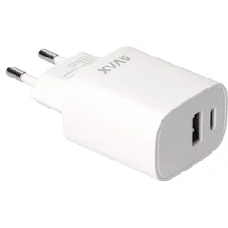 Punjač AVAX Speedy CH320 / USB-A to USB-C / 20W / White