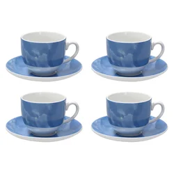 Tognana Set šoljica za kapućino Colorplay, 4 komada, Plavi