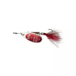 Blestivka DAM Effzett Standard Spinner Dressed - Rdeča- 20g/#6