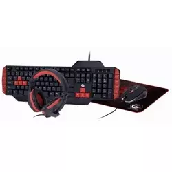 GEMBIRD Gejmerski set tastatura, miš, slušalice i podloga 4in1 GGS-UMG4-02
