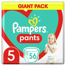 Pampers pants pelene GP 5 junior 12-17kg 56kom