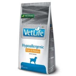 Vet Life Hypoallergenic Fish & Potato - 12 kg