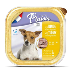Plaisir pašteta za pse-ćuretina - 3,3 kg