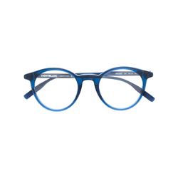 Montblanc-MB0009O 003 glasses-unisex-Blue