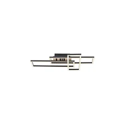 JUST LIGHT. 14051-79 - LED plafonsko svetlo AKUSTIKA LED/20,5W/230V hrast/crna
