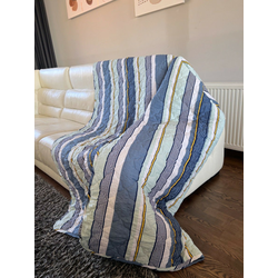Prekrivač 190x190cm mikrofiber blue/yelow ( VLK000438-blue/yelow )