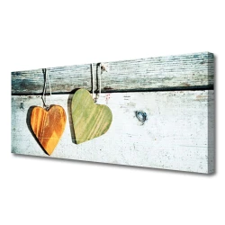 tulup.si Slika na platnu Srce wood art 120x60 cm