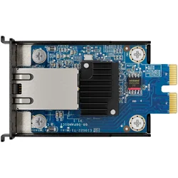 Synology E10G22-T1-MINI 10GbE RJ-45 network upgrade module for compact Synology servers, 10/5/2.5/1 Gbps Multi-Gig support, PCIe 3.0 x2, for models DS