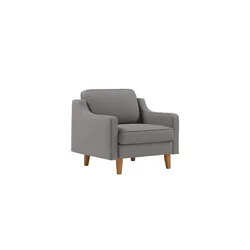 Atelier del Sofa Fotelja Robin 1, Siva