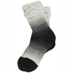 BELLA CALZE kratke čarape za djevojčice, crno sive nijanse