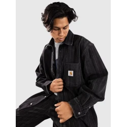 Carhartt WIP Rylan Jac Shirt blk stn wsh