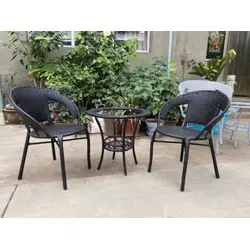 Baštenski set Rattanica black ( 0000458 )