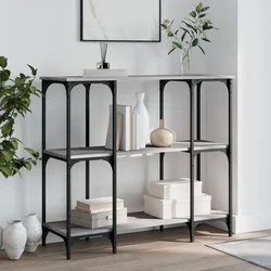Konzolni stol boja hrasta sonome 102x35x90 cm konstruirano drvo