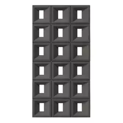 MASTER Panel ukrasna pregrada 1200x600x30mm PU-025 antracit