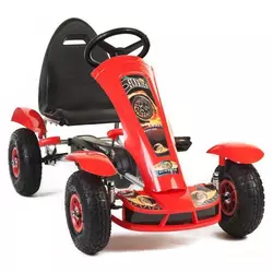 Sunkids Go-kart veliki karting sa pedalama, crveni