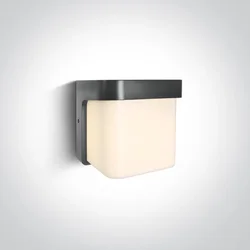 ZIDNA SVJETILJKA LED 12W/3000K/600lm IP54 ANTRACIT