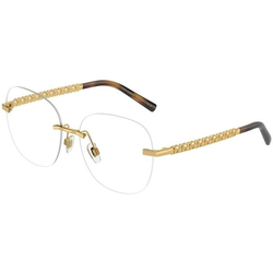 DOLCE & GABBANA Okvir za naočare 0DG1352 02 56, Ženski, Zlatne boje