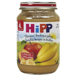 HIPP KaA!ica - jabolko, banana in breskev