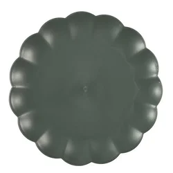 shumee Iris KROŽNIK ZA JEDILNO 25,5 cm temno siv IZ PP PLASTIKE