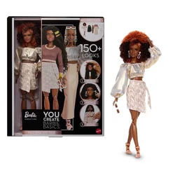 Barbie You Create Barbie Basics Neutral Kit 002 - prilagodljiva modna lutka (JJX36)