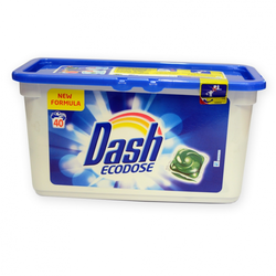 DASH detergent za perilo v kapsulah P&G, 40 kapsul