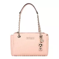 GUESS Ručna torbica Brinkley Society Satchel, roza