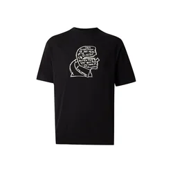 Karl Lagerfeld Majica črna/bela