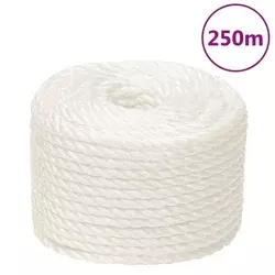 Radno uže bijeli 16 mm 250 m od polipropilena