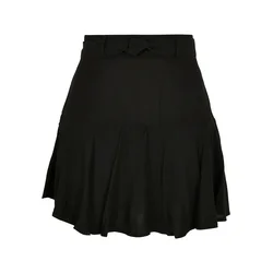 Womens viscose miniskirt black
