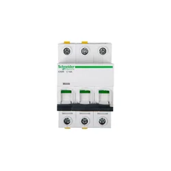Schneider Odklopnik 3P C 16A 6kA AC iC60N-C16-3 Acti9 A9F04316