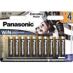 Panasonic baterije lr6eps/10bw 6+4f alkal. everyday power