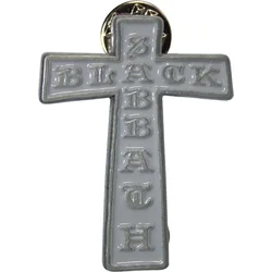Black Sabbath Cross Odznak 40 mm