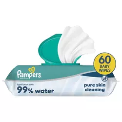 Pampers baby vlazne maramice Aqua Water 60 kom