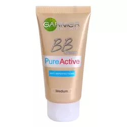 Garnier Pure Active BB krema za nepravilnosti na koži lica Medium (5 in1 Anti-Imperfections) 50 ml