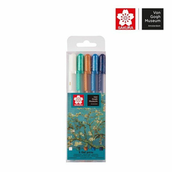 Gel olovke Sakura Gelly Roll - Van Gogh Museum - 5 kom (set)
