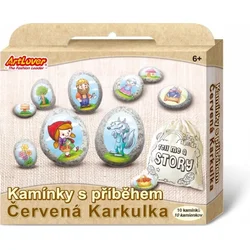SMT Creatoys ARTLOVER Kamni z zgodbo - Rdeča kapica