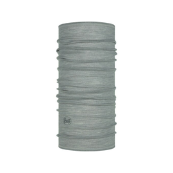 Tekaška ruta - Bandana Buff Merino Lightweight Solid Siva
