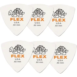Dunlop 456P 0.60 Tortex Flex Triangle Player Pack