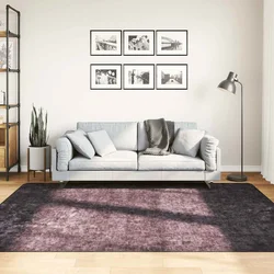 vidaXL vidaXL Pralna preproga 160x230 cm antracitna protizdrsna, (20668359)