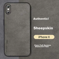 Shangsu Maska za mobilni telefon iPhone X / iPhone XS, Siva