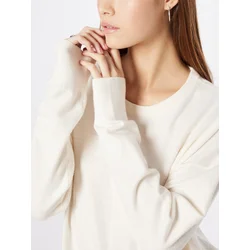 Womens eco viscose oversized sweater - cream
